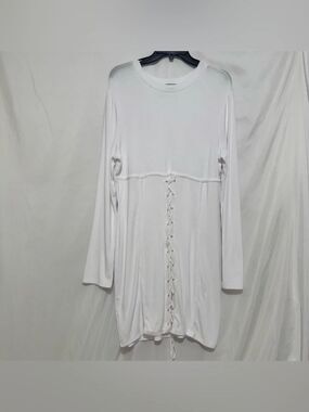 Love Highlight White Bodycon Dress